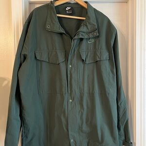 Nike Men's Dark Green military style Jacket